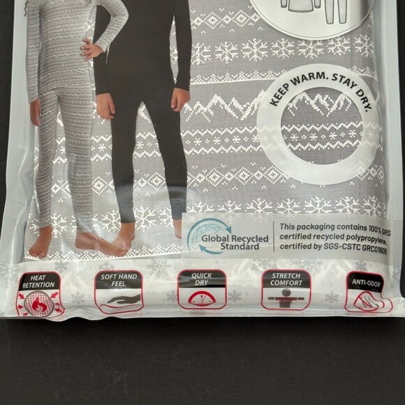 32 Degrees Kids' Gray Heat Set - S (6/7) NWT - Picture 5 of 13